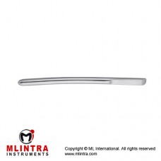 Hegar Uterine Dilator Single Ended Brass - Chrome Plated, 18.5 cm - 7 1/4" Diameter 7.5 mm Ø